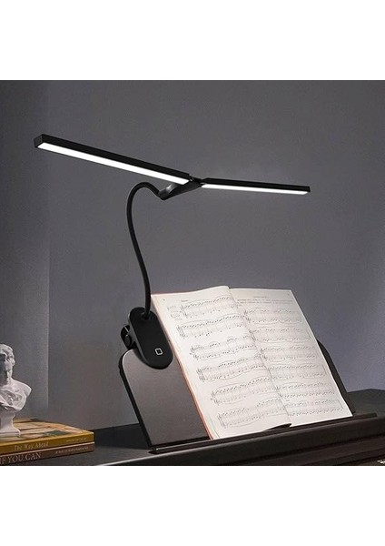 LED Müzik Standı Işıkları Pille Çalışan Klipsli Kuyruklu Piyano Için Piyano Işığı Kuyruklu Piyano Için Lambalar Müzisyenler Için Klipsli Işık Sanatçılar Ma Podyum Işığı Pille Çalışan fiyatları