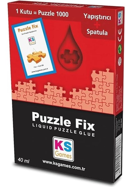Puzzle Yapıştırıcısı 1000 Parçalık 40 Ml. Renkli 6+ fiyatları
