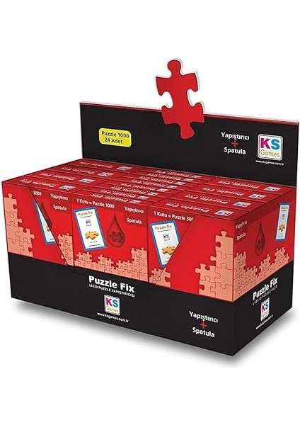 Puzzle Yapıştırıcısı 1000 Parçalık 40 Ml. Renkli 6+ modelleri