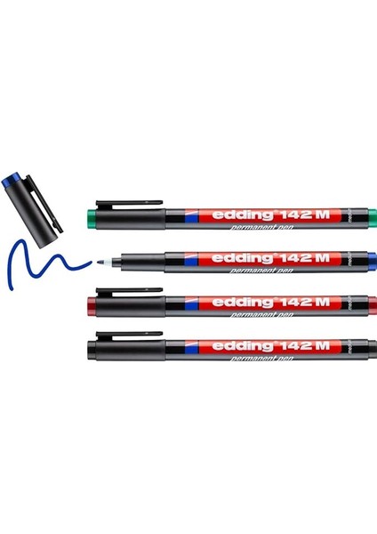 4-142-4 Ohp-Marker 142 M, Permanent, 1 Mm, Sortiert