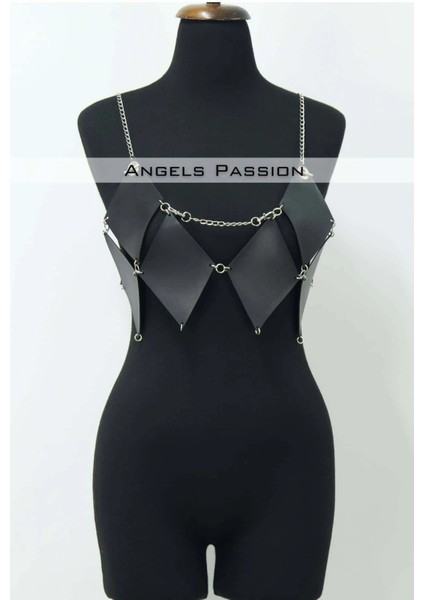 Şık Baklava Desen Detaylı Şık Kemer, Deri Tarz Kemer, Elbise Kemeri - APFT1332