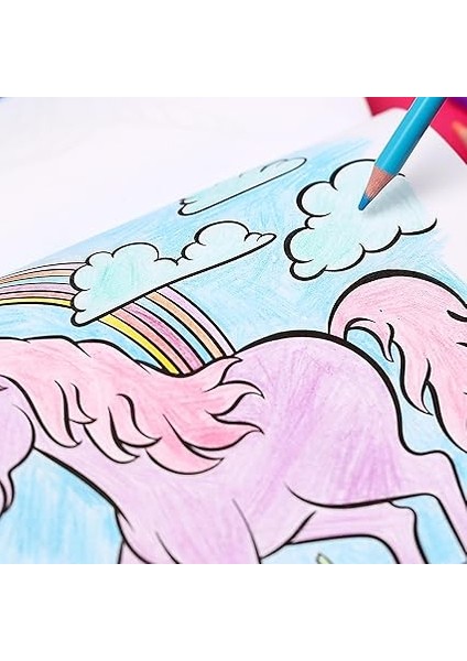 Mate Çocuk Boya Kalemi Önceden Kesilmiş Renkli Kalemler, Renk Çeşitliliği, 24 Kalem indirimleri