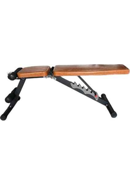 Katlanabilir Mekik Sehpası, 180 kg Taşıma KAPASITELI,117X50X109 Cm, 6 Kademeli Ayarlanabilir Sırt Dayaması fırsatları