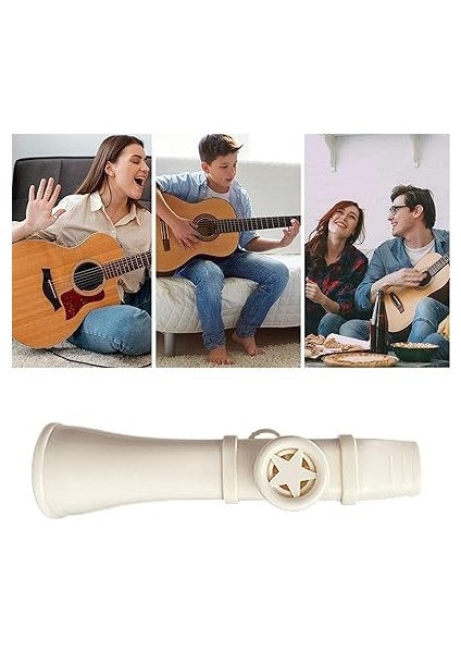 New Kazoo, Profesyonel Kazoo, Yetişkinler ve Çocuklar Için Kolay Çalınan Kazoo, Çocuk Müzik Aleti, Tekrar Kullanılabilir Gitar Kazoosu, Ukulele, , Piyano Için, Öğrenmesi Kolay fırsatları
