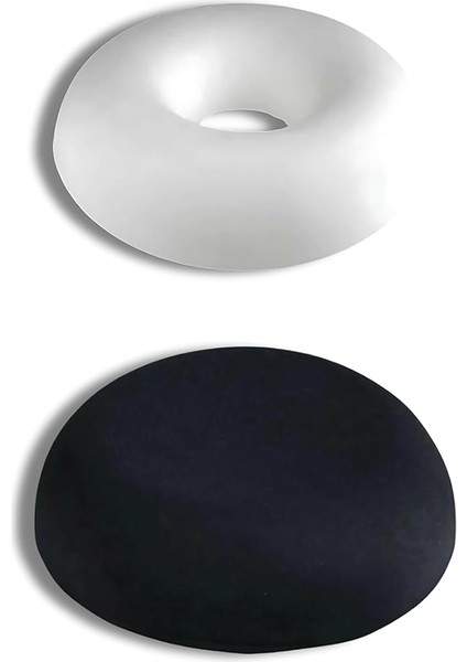 Oturma Simidi Basur Minderi Oturma Minderi Oturma Simidi Yastığı Pu Visco, Figiza, Siyah, Standart