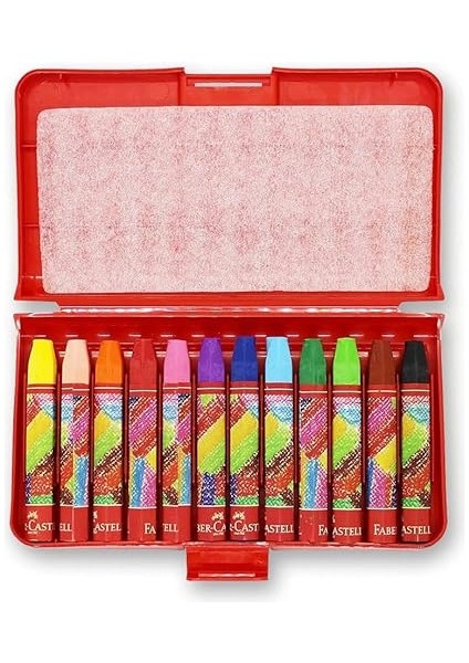 Altıgen Pastel Boya, 12 Renk, Plastik Kutu, Yumuşak ve Canlı Renkler, Rahat Kullanım, Etkili Uygulama fiyatları