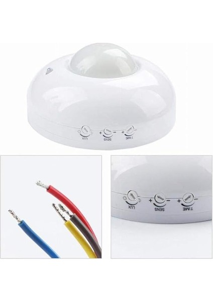 CT-9243 360 Derece Hareket Sensörü, Beyaz indirimleri