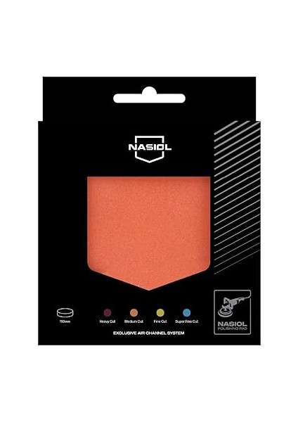 Özel Hava Kanallı Polisaj Pedi TURUNCU-150 Mm-Orta Sert Polisaj Pasta Cila Süngeri, Detailing, Oto Uygulama Süngeri, Aplikatör Süngeri, Zımpara ve Parlatma Polisaj Yastığı modelleri