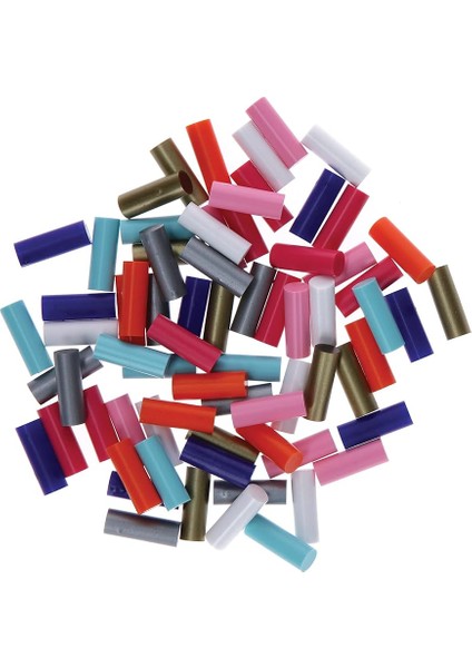 - Gluey Tutkal Çubuğu - Renkli (70'li Paket), (Renkli Tutkal Çubukları, Sıcak Tutkal Kalemi Gluey Aksesuarı)