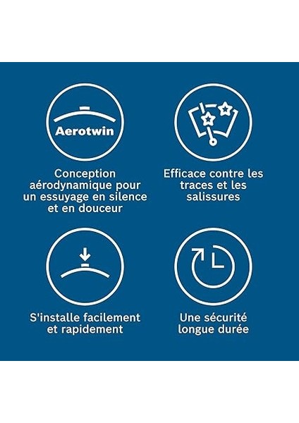 Aerotwin Retro Silecek Land Rover Discovery Sport (2019 ve Sonrası), Toyota Auris (2009-2012), Jeep Cherokee (2014-2018) [650 Mm] AR26U 3397008539 modelleri