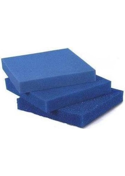 Filtre Süngeri Mavi 25X25X5CM