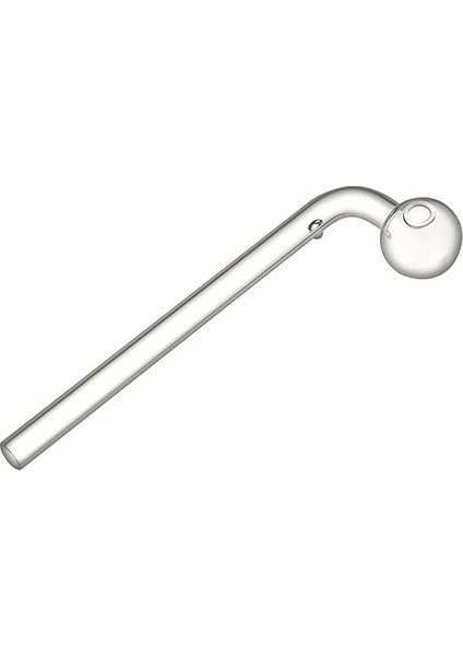 Kavisli Boyunlu Yağ Yakmak Için Cam Boru 15,5 Cm, Borosilikat Cam, 3'lü Paket. fırsatları