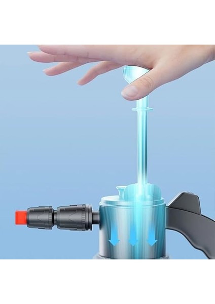 2 Litre Yüksek Basınçlı Araç Yıkama Köpük Püskürtücü Otomatik El Pompası, Sıyah modelleri