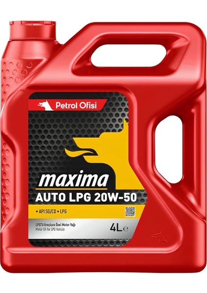 Ofisi Maxima Lpg 20W - 50 Motor Yağı 4 L