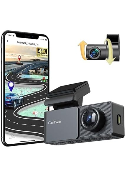 A3 4K Wifi Dahili Gps Araç Kamerası modelleri