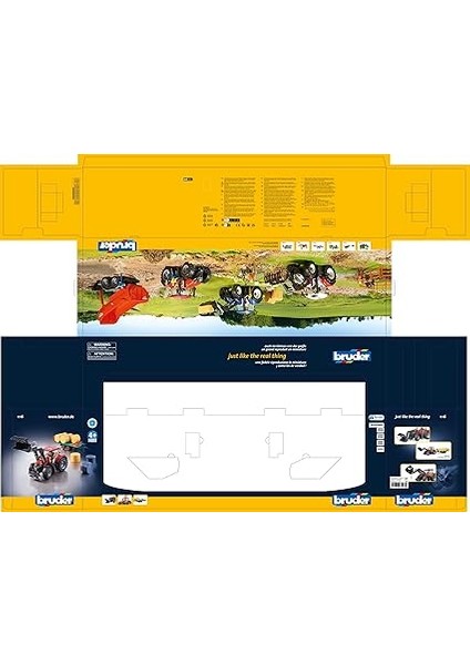 BR03198 Case Ih Optum 300CVX Kepçeli Traktör & Balya Römorku indirimleri