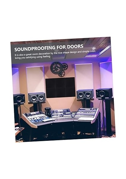 Kapılar ve Duvarlar Için Kalın Ses Geçirmez Akustik Ses Geçirmez Dolgu Ev Ofisi Için modelleri