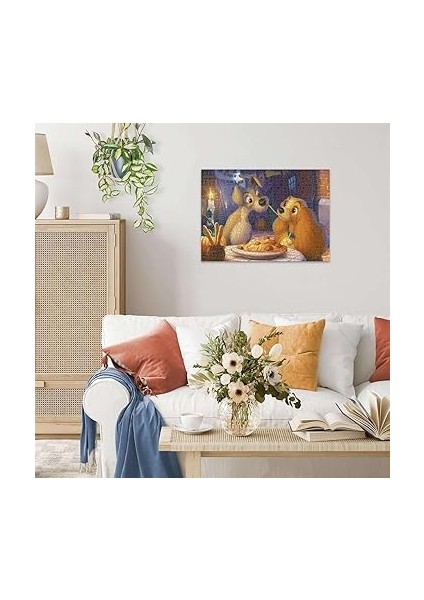 1000P Puzzlezle Wd Leydi ve Sokak Köpeği, Yapboz fırsatları