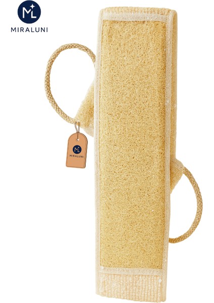 Doğal Loofah Kabak Lifi Sırt Kesesi 70 cm | Spa Etkili Duş Kesesi ve Cilt Peelingi
