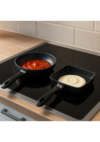 Granıt Dokum Kare Mını Sos TAVASI-(RSS300)-250 x 250 mm indirimleri