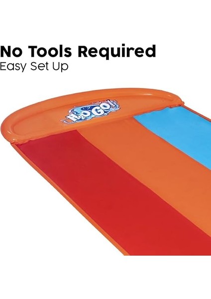 H2OGO! Tsunami Splash Ramp Üçlü Kaydırak 488 cm indirimleri