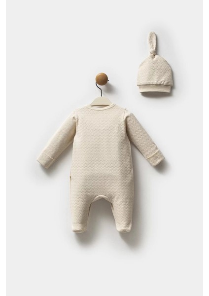 Moi Noi Şapkalı Tulum MNB1249 Bej modelleri