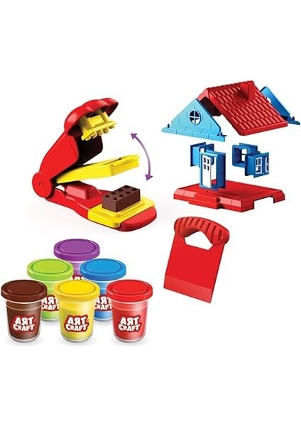 Craft 3676 Hamur Ev Set 600 Gr, Çok Renkli modelleri
