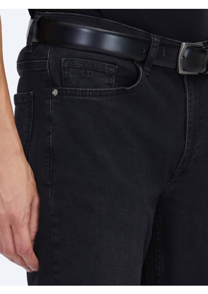 Siyah Slim Fit Denim Pamuk Karışımlı Pantolon modelleri