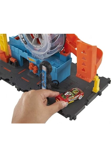 Wheels City Tekerlek Kulesi Pisti Hot Wheels™ City Tekerlek Kulesi™ Oyun Seti, 4-8 Yaş Arası Çocuklar Için Hediye HDP02 modelleri