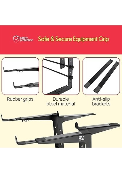 PLPTS38 Dizüstü Bilgisayar Standı, Ayarlanabilir Yükseklik, Ergonomik Tasarım, Kaymaz Dişler, Dj Mikseri, Ses Cihazları, Iş Istasyonu, Oyun ve Ev Için fırsatları