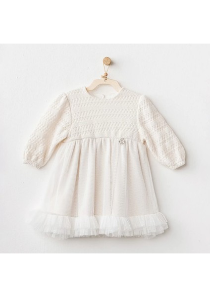 Wawa Exclusive Elbise Ekru