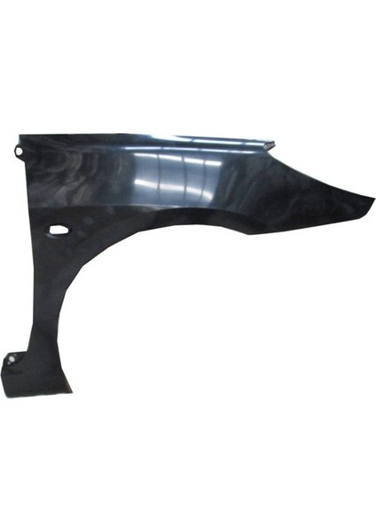 307- 06/08; Ön Çamurluk Delikli Sağ Siyah Plastik