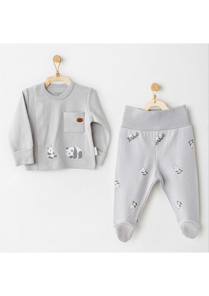 Keep Smiling 2'li Zıbın Takım Grey