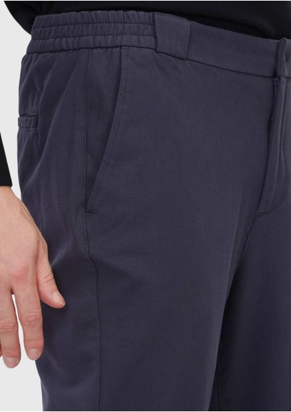 Antrasit Düz Dokuma Jogging Fit Casual Pamuk Karışımlı Pantolon modelleri