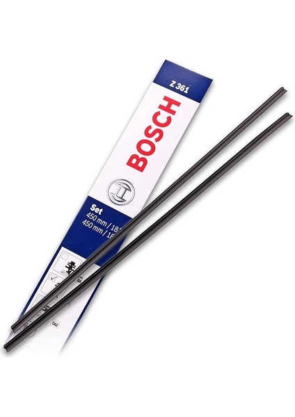 Silecek Lastiği Seat Toledo (2003-2006), Fiat Doblo (119_,223) [450 Mm] Z361 3397033361