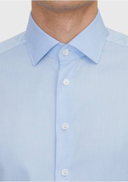 Mavi Regular Fit Dokuma Klasik %100 Pamuk Gömlek indirimleri