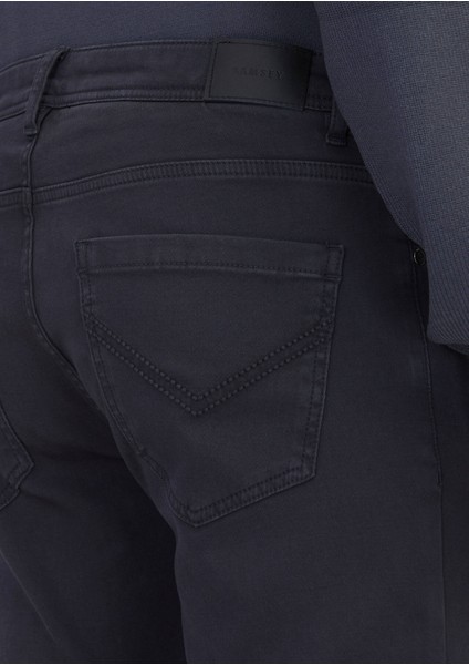 Antrasit Düz Örme Slim Fit Casual Pamuk Karışımlı Pantolon fırsatları