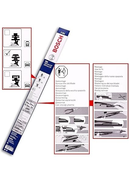 Silecek Lastiği Seat Toledo (2003-2006), Fiat Doblo (119_,223) [450 Mm] Z361 3397033361 indirimleri