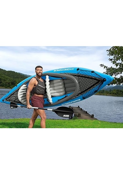 9 Ft Rapid X1 Kayak Seti 6 Inç x 36 Inç Veya 2,90 M x 91 cm modelleri