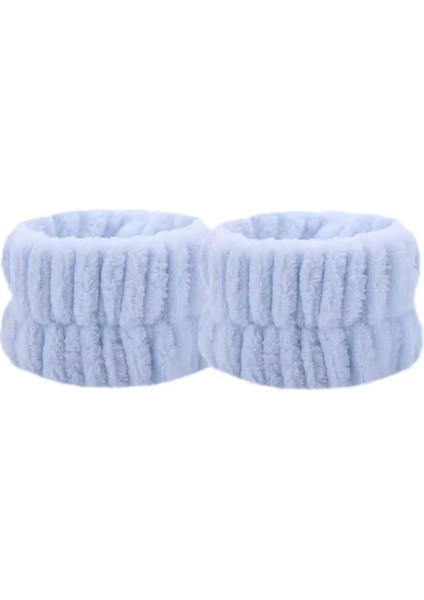 Renkli Havlu Bilek Yıkama Bandı Sporcu Spa Bileklikliği 2 Çift modelleri