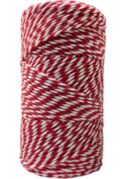 Marteniçka Bilek Ipi Kırmızı-Beyaz 250 gr