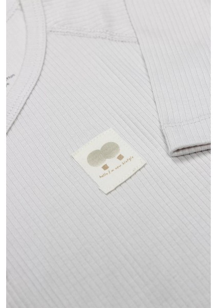 Organic Modal Flying Balloons Kruvaze Uzun Kol Body BS17121 Bej fiyatları