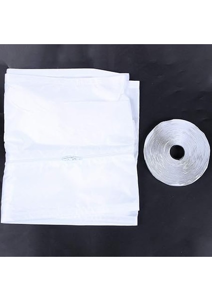 Taşınabilir Için Airlock Pencere Contası, 400 cm Esnek Kumaş Sızdırmazlık Plakası, Üniteleri Için Fermuarlı ve Yapışkanlı Tutturuculu Pencere Contası fırsatları