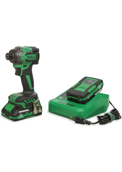 Haıspro Profesyonel Darbeli Vidalama 21 V 2.0 Ah Çift Akülü