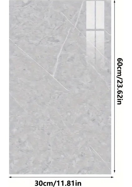 Gri Mermer Desenli Alüminyum Plastik Duvar Sticker fırsatları