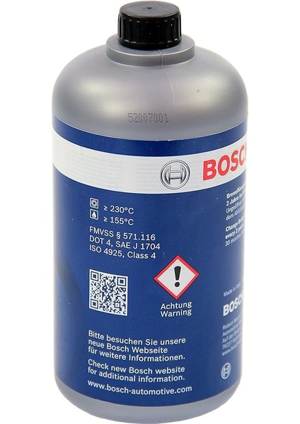 Dot-4 Hidrolik Fren Yağ Plastik Kutu 1 Litre Koli 6 fiyatları