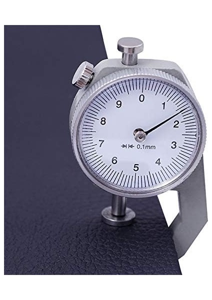 Mikrometre Kumpas Komparatör Kalınlık Ölçme Cihazı Kadranlı Hassas Ölçüm Kumaş Deri Karton Ölçer indirimleri