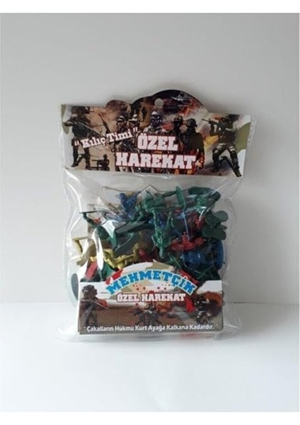 Oyuncak Asker Seti 45 Adet fiyatları