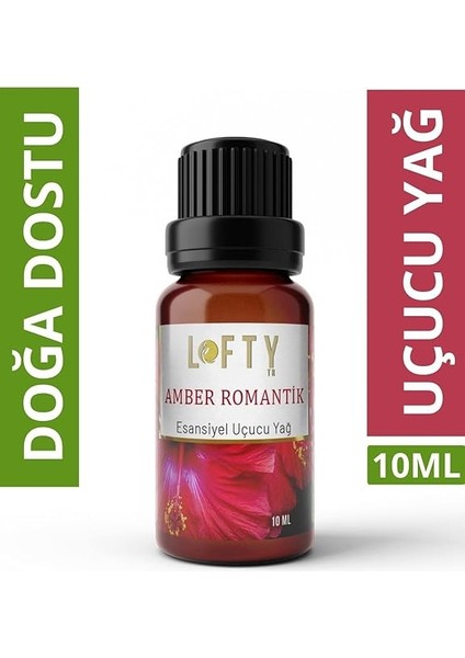 Amber Romantik Uçucu Yağ Buhurdanlık Esansı Oda Kokusu Esansiyel Yağ Buhur Yağı 10ML fiyatları