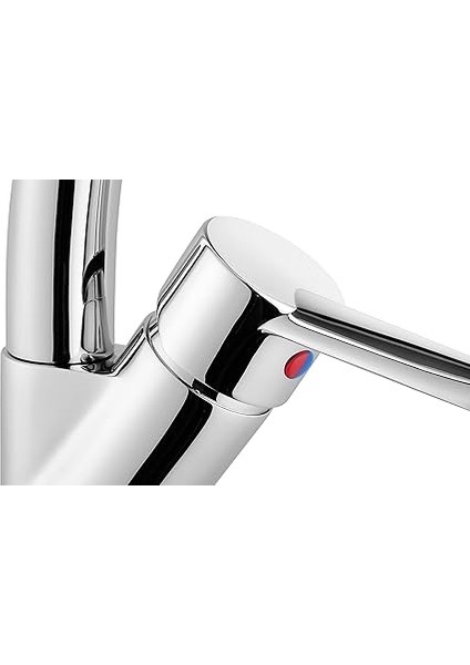 Viva Lavabo Bataryası A41063, 360° Dönebilen, Krom, Seramik Diskli Kartuş, Tezgah Üstü Montaj fırsatları